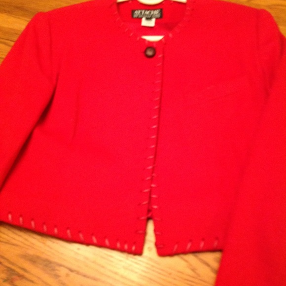 Beautiful red Perfect for Christmas jacket - Picture 2 of 6